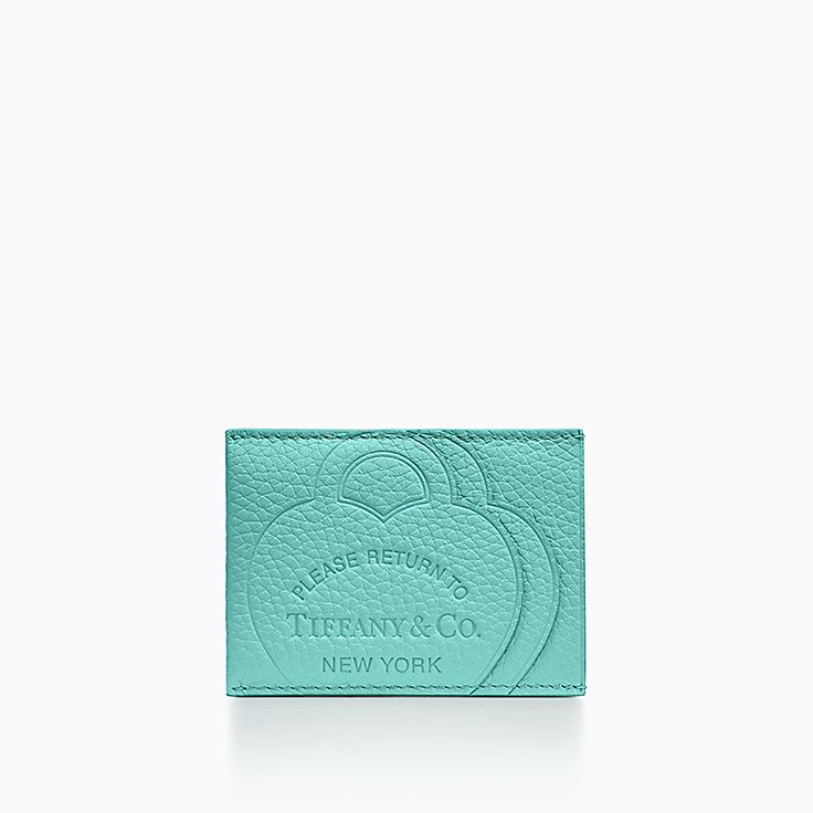 小件皮具：卡夹和钱包| Tiffany & Co.