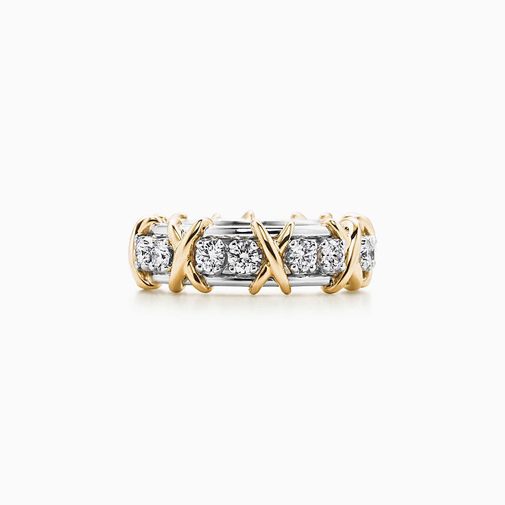 Tiffany & Co. Schlumberger 系列:Sixteen Stone 戒指