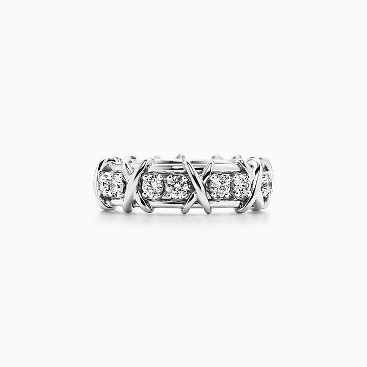 Tiffany & Co. Schlumberger 系列:Sixteen Stone 戒指
