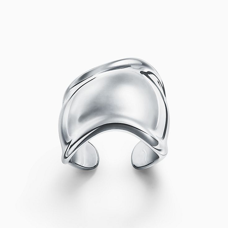 Elsa Peretti® 系列纯银Bone 戒指| Tiffany & Co.