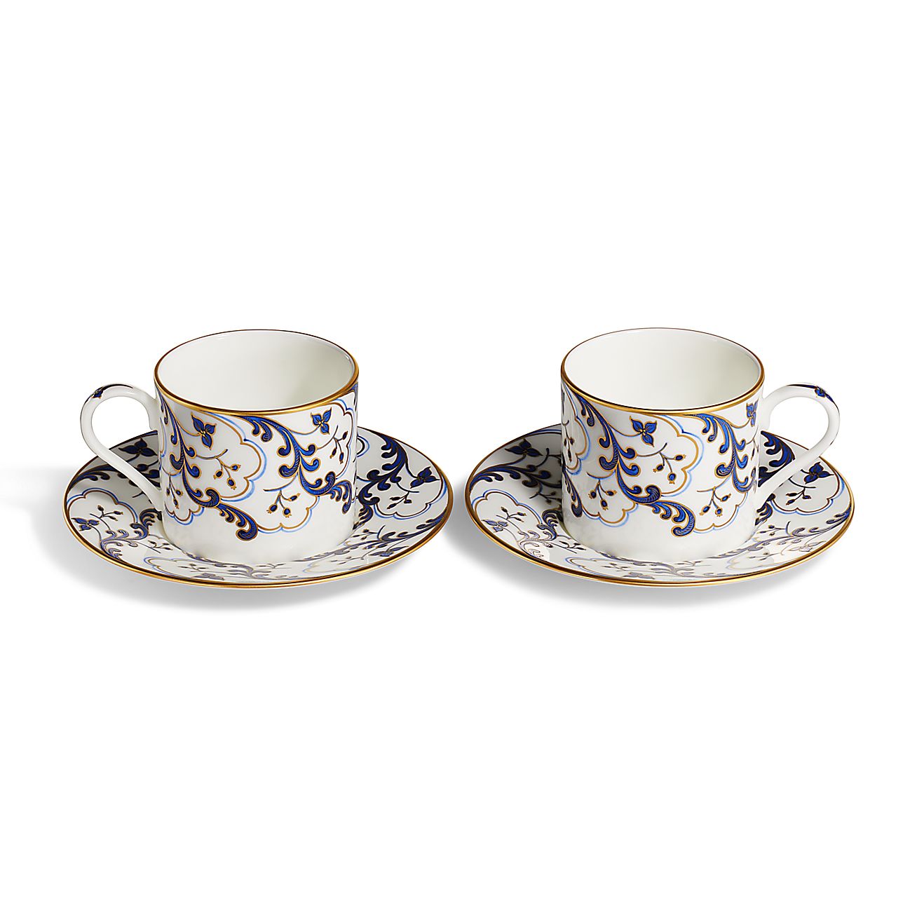 valse bleue 系列骨瓷茶杯和茶碟,两件套 | tiffany & co.