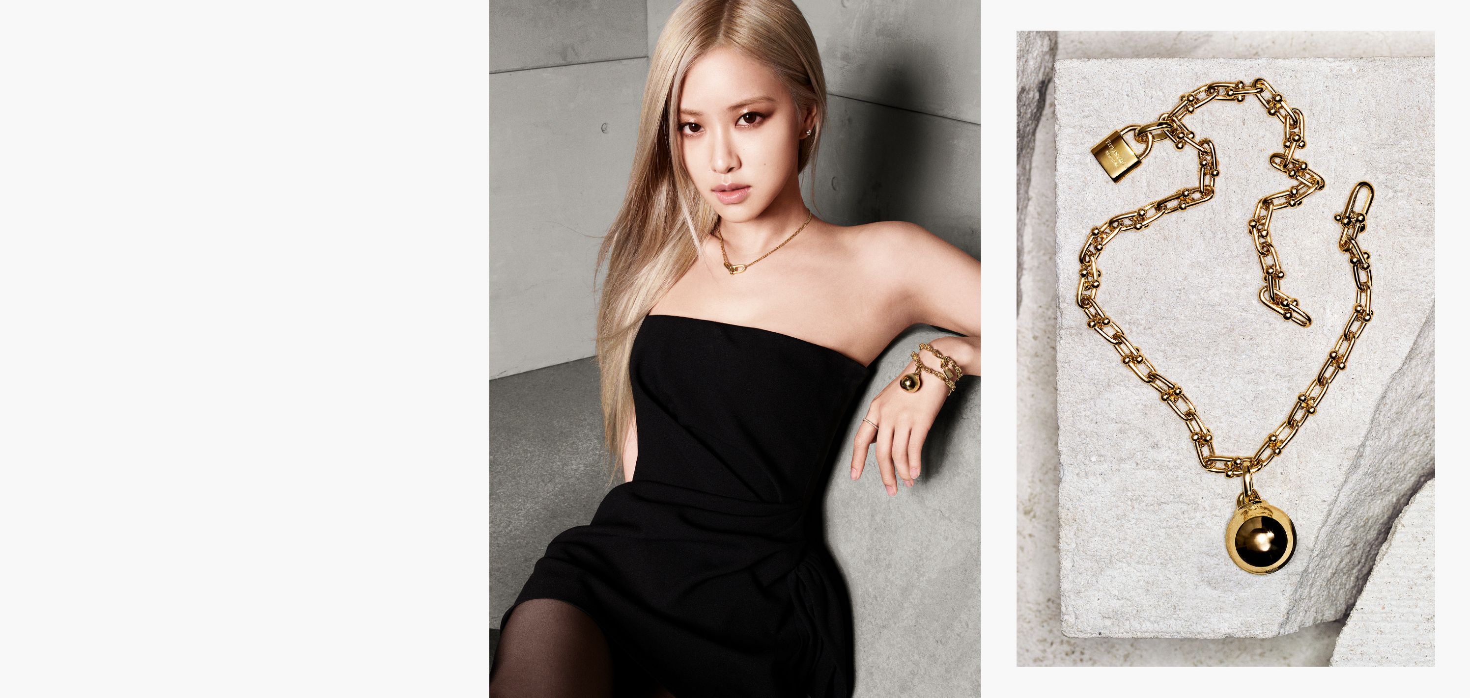 ros07(朴彩英)邂逅 tiffany hardwear 系列